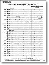 cover Abduction from the Seraglio K. 384 Concert Band sheet music cover